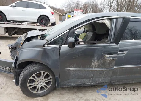 2011 Honda Odyssey Ex-L z USA, uszkodzony, nr VIN 5FNRL5H69BB064207